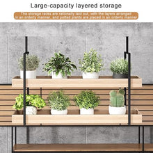 MARIYCH Modern Floating Display Plant Shelf, Ceiling Mounted Flower Pot Display Holder, Multi-Purpose Hanging Flower Rack for Living Room, Bedroom, Kitchen Shelf