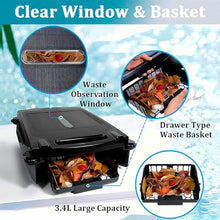 Solar Powered Automatic Robotic Pool Skimmer Cleaner, Automatic Robotic Pool Cleaner, Auto Obstacle Avoidance, for All Swimming Pool