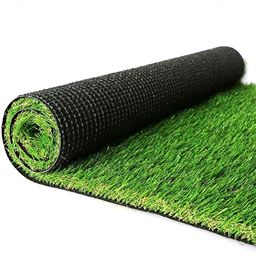 Moxie Direct Realistic Thick Artificial Grass 1.38in - 13ft x 82ft (1066 sq ft) Synthetic Lawn Rug