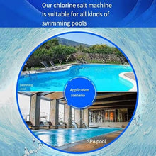 Swimming Pool Chlorinator,Salt Chlorine Generator, Water, Suitable for Home(50g)