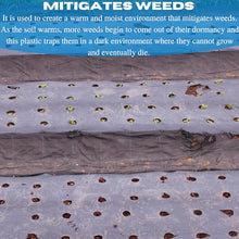 VBS - Weed Control 6 Mil Black Plastic Sheeting - Heavy Duty Weed Barrier Landscape Fabric for Outdoor Gardens, Non Woven Weed Blocker Fabric, Weed Control, Black Plastic Sheeting (40' x 150')