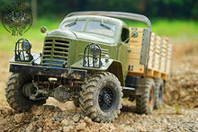 Kingkong RC 1/12 Scale CA30 6x6 Soviet Truck Metal Chassis KIT Multicolour