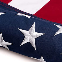 DANF FLAG American Flag 30x50 ft Super Tough Tearproof Spun Polyester
