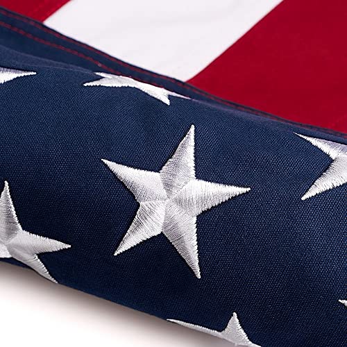 DANF FLAG American Flag 30x50 ft Super Tough Tearproof Spun Polyester