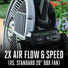 EGO POWER+ Portable Misting Fan, Outdoor Electric 18" 5 Speed Fan, Battery and Charger Not Included - FN1800