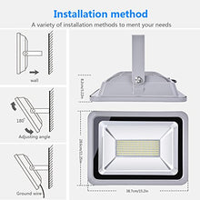5 Pack 150W LED Flood Light Outdoor, Viugreum Super Bright Security Floodlights, 110V 12000LM Daylight White (6000K) LED Work Lights Landscape Wall Lights for Garage Garden Yard