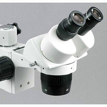 AmScope Binocular Stereo Microscope 10X-60X Magnification Single-Arm Boom Stand