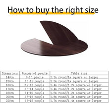 ZDJZMGZ Collapsible Round Table Top 180cm | Large Foldable Outdoor Tabletop Extender | Solid Wood for 10-20 Guests | Red Sandalwood Finish | Perfect for Home Gatherings