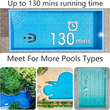 Robotic Pool Vacuum, Robotic Pool Cleaner for Inground Pools, Smart Navigation, 130Mins Runtime for Pool Up to 860 Sq.ft