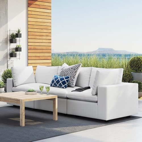 Modway Commix Sunbrella® Outdoor Patio Sofa in White