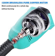 Garden Grass Trimmer Cordless with Wheels with Armrest String Trimmer Battery Grass Cutter Electric Lawn Mower 20AH 30AH Lithium Battery 1200W Motor Power 8000r/min (24V/20A)
