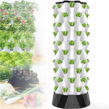 RESKIU Garden Hydroponic Growing System Vertical Tower - Vegetable Plant Tower Gift for Gardening Lover - Automate Aeroponics Mini Indoor Outdoor Home Grow Herb,8Layers