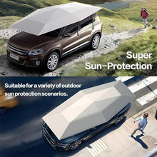 Portable Car Umbrella Tent Cover, Car Tent Cover Roof Canopy, Car Umbrella, Canopy, Dual-Use Umbrella,Blue-4.5m