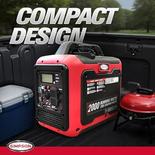 Simpson 2300 Watt Inverter Generator, Quiet CRX 79cc Engine, 10-Hr Runtime