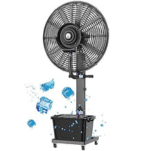 OREKPOT Outdoor Misting Cooling Fan with Oscillation and Standalone Water Tank for Residential and Greenhouse Use,FS 750