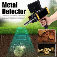 Metal Detector,Underground Gold Finder,Metal Scanner Detecting Machine with High Definition LCD Screen,Search Range 1000 Meters Range,Detecting Tool for Yellow