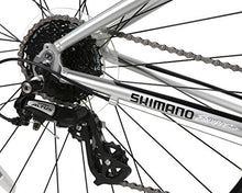 Dynacraft Alpine Eagle 700C 40CM Aluminum Frame Hybrid Bike Silver