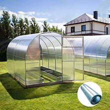 LFFH Polycarbonate Roofing Sheet,0.8mm Waterproof Transparent Daylighting Panels Outdoor Garden Clear Roofing Panels Easy to Bend & Cut for Greenhouse Canopy (Color : Clear, Size : 1.5mx30m)