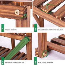 Plant Stand Shelf Indoor 8 Tier Tiered Wood Plant Flower Pots Shelves Rack Holder Stand Storage Rack Indoor Outdoor (Color : 130x25x65cm Size : Without Wheels)