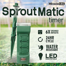Miracle LED Plant Life Cycle 4-Socket Synchronized Grow Light Kit with 4 Blue Spectrum Absolute Daylight + Bulbs and 4 Red Spectrum Multi-Plant Bulbs with Sproutmatic Timer Controls (4 Pack)