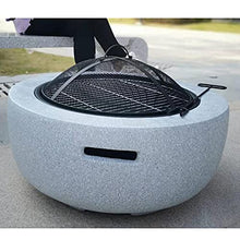 Outdoor Fire Pit Fire Pit Outdoor Barbecue Grill,3 in 3 Garden Fire Pit with BBQ Grill Shelf, Multifunctional Fire Pit for Heating/BBQ for Heating/BBQ Fire Bowls Grill Barbecue Rack