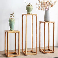 Wooden Plant Display Stand Tall Plant Stand Rack Indoor Flower Pots Stand Holder Planter Display for Living Room Balcony Garden Garden Plant Stand Display Stand (Size : Large) ()