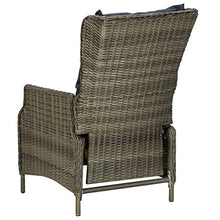 AMBERARD Patio Dining Set Set of 8 Brown Furniture Set