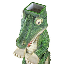 Design Toscano Postal Gator Mail Post Sleeve Statue 15"Wx15"Dx43"H 22 lbs