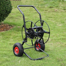 LXXW Hose Reel Cart Garden hose reel cart, double wheel design, hose rack cart for planting, irrigation, car washing For Garden Hoses