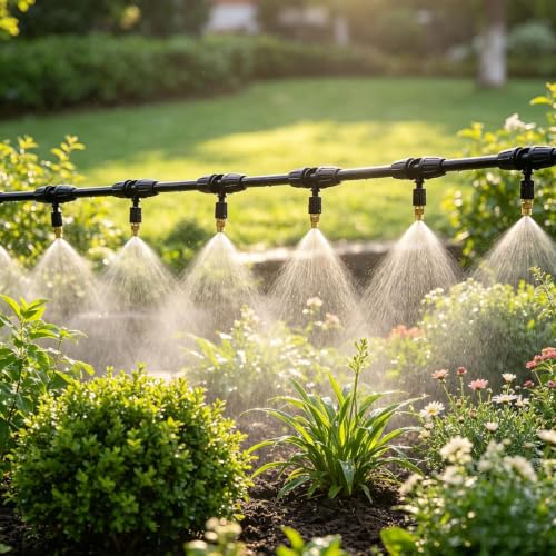 Easy Connect DIY Patio Misting Kit with Anti-Leak Tee