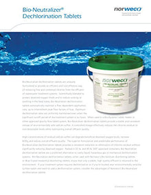 Norweco Bio-Neutralizer Tablets - 45lb - Dechlorination Tablets - 35% Sodium Sulfite