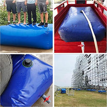 High Capacity Outdoor Water Bladder ,Soft Drought Water Bag Collapsible Water Bladder Tanks Container,RV,Camping Accessories Summer Solar Shower Bag WMEIE ( Color : Blue , Size : 1.5x1.2x0.6m(1000L) )