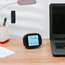 ASWRTYJO ABS Temperature Humidity Meter Digital Electronic Outdoor Home Charging