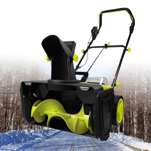 Electric Snow Blower 3500w 7.6m Maximum Throw Distance 2batteries