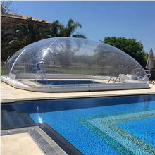 Inflatable Pool Fence/DIY Transparent Swimming Pool Cover/Swimming Pool Accessories/Ceiling Inflatable Bubble Dome Inflatable Pool,6 * 3 * 3m