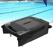 Solar Powered Cordless Robotic Pool Cleaner, with Dual Charging, 2 Speed, Auto Obstacle Avoidance and Escape Function, Automatic Skimmer Robot