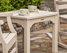 Martha Stewart by POLYWOOD® Chinoiserie End Table in Mahogany