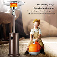 Outdoor Gas Patio Heater Heaters for Home Fast Heating Energy Efficient Safe Adjustable Temperature Radiator Propane Or Butane -B 224cm(88in) (224cm(88in) A)