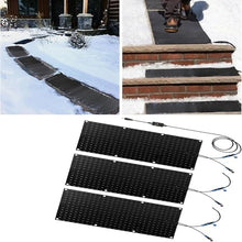OIAJMJVED Snow Melting Mats for Outdoor Use - Anti-Slip Walkway & Stair Heating Mats for Winter Snow Removal(40x120cmx3Pcs)