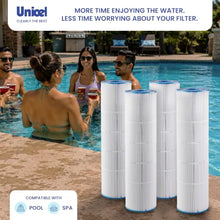 Unicel C-7471 105 Sq Ft Media Replacement Pool Filter Cartridge with 168 Pleats, Compatible with Pentair Pool Products, Pac Fab, & Waterway (4 Pack)