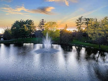 Scott Aerator Amherst 1HP 230V Large Pond Fountain with 100 ft. Electric Cord