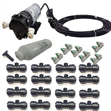 mistcooling Patio Misting System -200psi (220vac-12 Nozzles Kit - W/Out Enclosure)