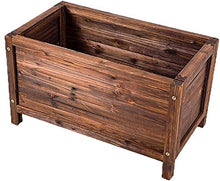 ZOCWJK Wooden Raised Garden Bed Planter Box Stand for Vegetable Planting and Flower Display Outdoor Plant Stand Storage Rack for Patio Lawn Backyard Elevated Plant Box for Garden,Colora