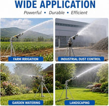 MANYOUYOU Farm Irrigation Rain Gun, 360° Agricultural Sprinkler Type50