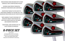Swift Speed Big & Tall Black Iron Set +2" Custom XL XXL Golf Clubs Power Back T11: 4, 5, 6, 7, 8, 9, Pw + Free Sw