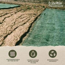 Dewitt 8-Pack Single Net Excelsior Blanket, Green, 4 x 112.5 Feet – Aspen Wood Fiber Erosion Control Mat with Netting for Soil Protection, Grass & Seed Establishment, Ground Cover and Landscaping