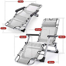 Lightweight Adjustable Sun Lounger Zero Gravity Seat Rocking Garden Chair Resistant Folding Recliner for Outdoor Patio Terrace Lawn Camping Relaxing Chair Support 200 Kg