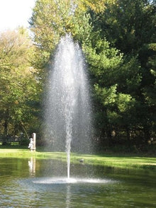 EasyPro Pond Products ACF1 Fountain Head Rocket Nozzle with 24" Float