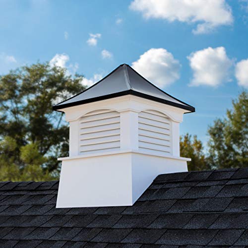 Good Directions Coventry Cupola 60" x 85", White/Black