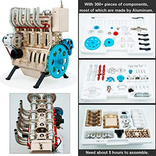 DjuiinoStar Vehicle Engine Model Kit 4-Cylinder DM13-1